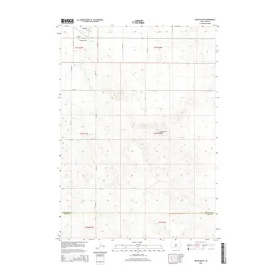 2015 Map of Wood South, 2015 Print