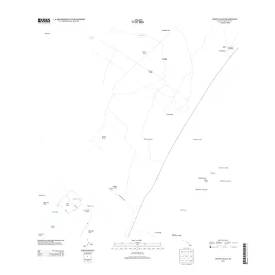 2013 Map of Wood Valley, 2013 Print
