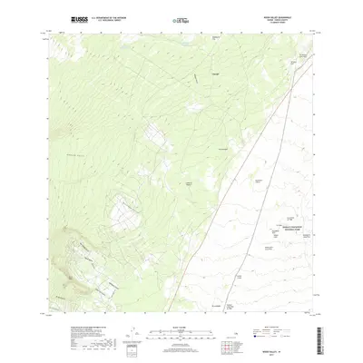 2017 Map of Wood Valley, 2017 Print