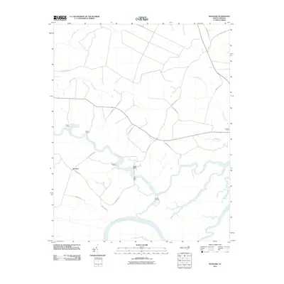 2010 Map of Woodard, 2010 Print