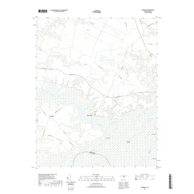 2019 Map of Woodard, 2019 Print