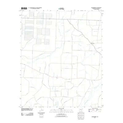 2011 Map of Woodberry, 2011 Print