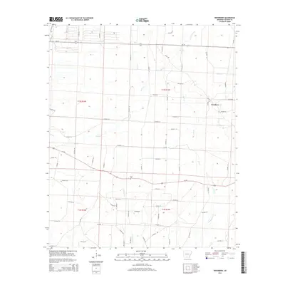2014 Map of Woodberry, 2014 Print