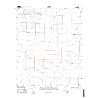 2017 Map of Woodberry, 2017 Print