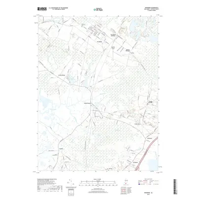2019 Map of Woodbine, 2019 Print