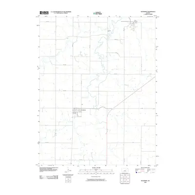 2009 Map of Woodbine, 2009 Print