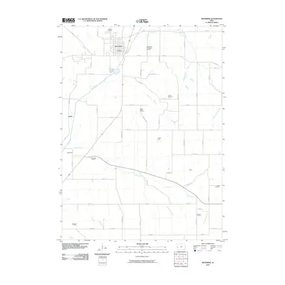 2010 Map of Woodbine, 2010 Print