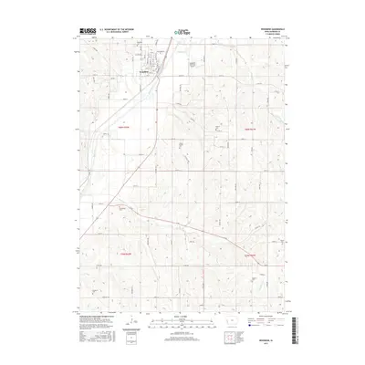 2015 Map of Woodbine, 2015 Print