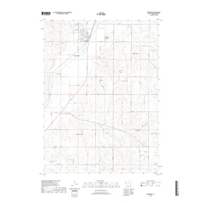2018 Map of Woodbine, 2018 Print