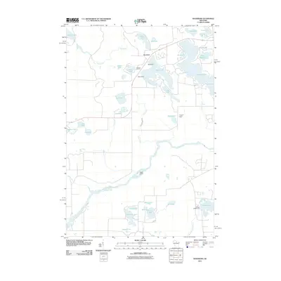 2010 Map of Woodboro, 2010 Print