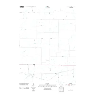 2013 Map of Woodburn, 2013 Print