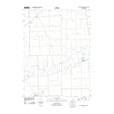 2010 Map of Woodburn North, 2010 Print