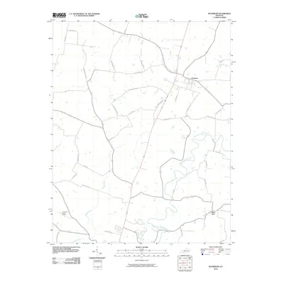 2010 Map of Woodburn, 2010 Print