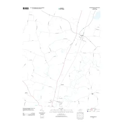 2013 Map of Woodburn, 2013 Print