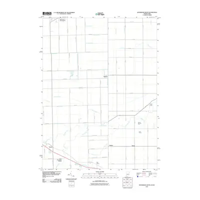 2010 Map of Woodburn South, 2010 Print