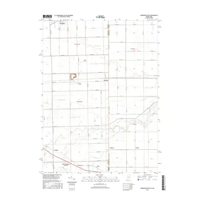 2016 Map of Woodburn South, 2016 Print