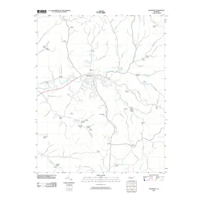2010 Map of Woodbury, 2010 Print