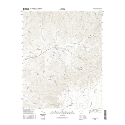 2016 Map of Woodbury, 2016 Print