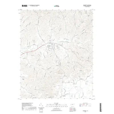 2019 Map of Woodbury, 2019 Print
