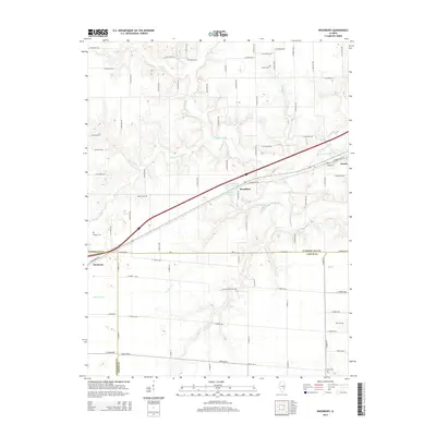 2015 Map of Woodbury, 2015 Print