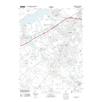 2011 Map of Woodbury, 2011 Print