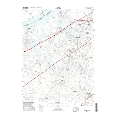 2016 Map of Woodbury, 2016 Print