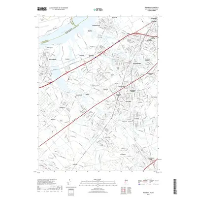 2019 Map of Woodbury, 2019 Print