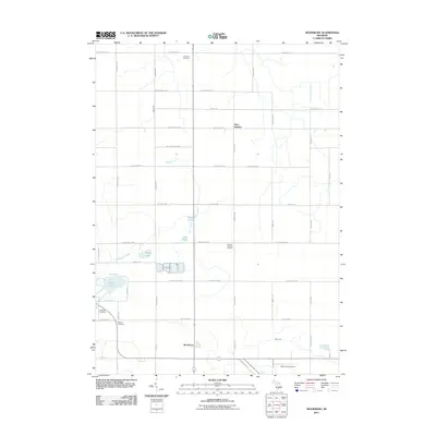2011 Map of Woodbury, 2011 Print