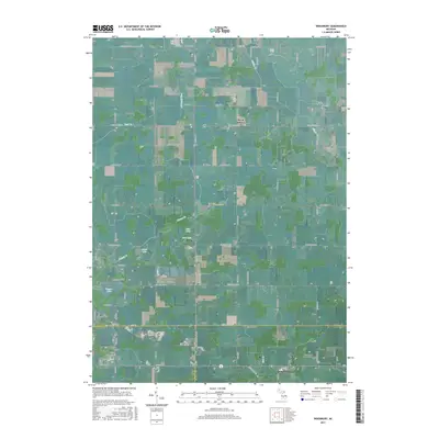 2017 Map of Woodbury, 2017 Print