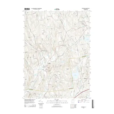 2015 Map of Woodbury, 2015 Print