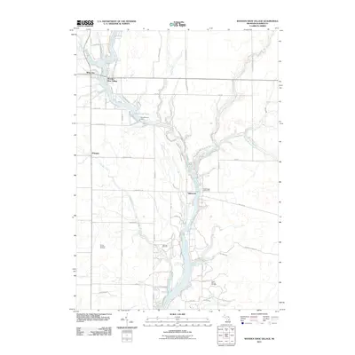2011 Map of Wooden Shoe Village, 2011 Print