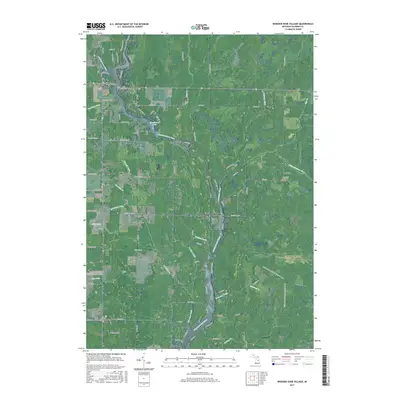 2017 Map of Wooden Shoe Village, 2017 Print