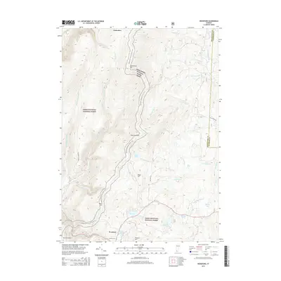 2015 Map of Woodford, 2015 Print