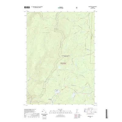 2021 Map of Woodford, 2021 Print