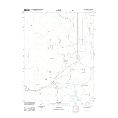2012 Map of Woodfords, 2012 Print