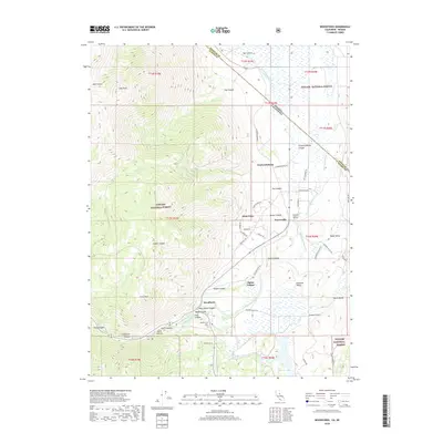 2018 Map of Woodfords, 2018 Print