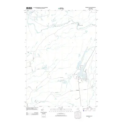 2013 Map of Woodgate, 2013 Print