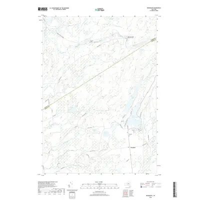 2019 Map of Woodgate, 2019 Print