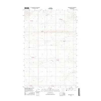 2017 Map of Woodhawk Hill, 2017 Print