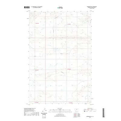2020 Map of Woodhawk Hill, 2020 Print
