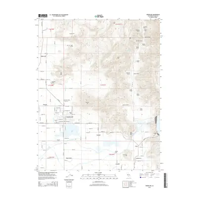 2015 Map of Woodlake, 2015 Print