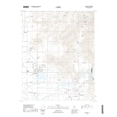 2018 Map of Woodlake, 2018 Print
