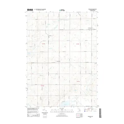 2014 Map of Woodland, 2014 Print