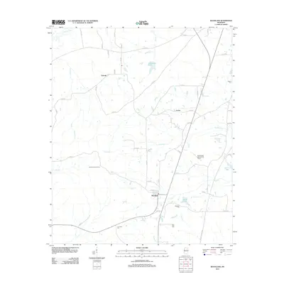 2012 Map of Woodland, 2012 Print