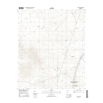 2015 Map of Woodland, 2015 Print