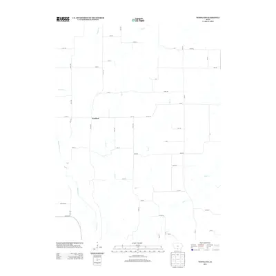 2013 Map of Woodland, 2013 Print