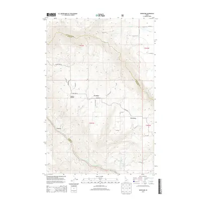 2014 Map of Woodland, 2014 Print