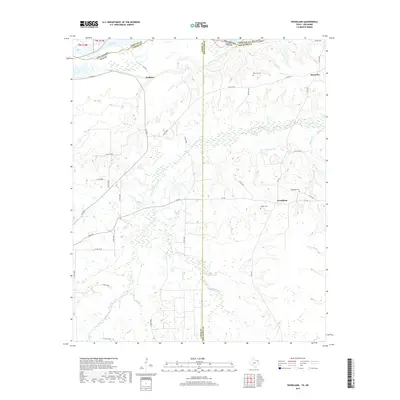 2019 Map of Woodland, 2019 Print