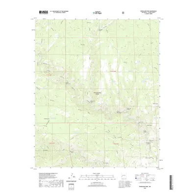 2020 Map of Woodland Park, 2020 Print