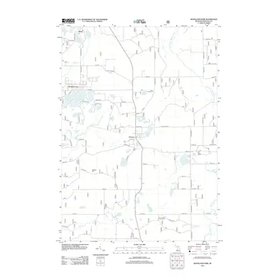 2012 Map of Woodland Park, 2012 Print